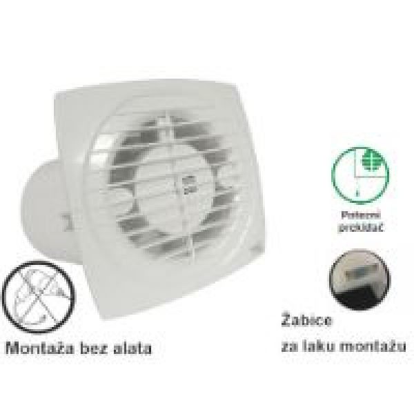 VENTILATOR S POTEZNIM PREKIDAČEM OL A-100 PP
